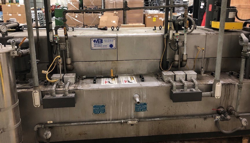 Midbrook Hurricane Parts Washing System, Machine ID: 7742